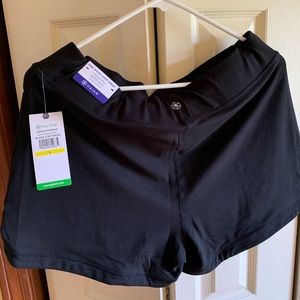 NWT!! Gaiam Black Knit Shorts